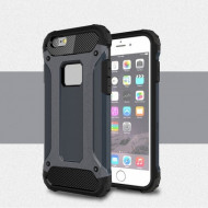 Бронированный противоударный TPU+PC чехол Immortal для Apple iPhone 6/6s plus (5.5") Серый / Metal slate