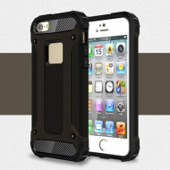 Бронированный противоударный TPU+PC чехол Immortal для Apple iPhone 6/6s plus (5.5") Черный