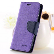 Чехол (книжка) Mercury Fancy Diary series для Samsung J500H Galaxy J5 Фиолетовый / Синий