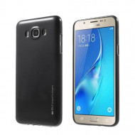 TPU чехол Mercury iJelly Metal series для Samsung J510F Galaxy J5 (2016) Черный