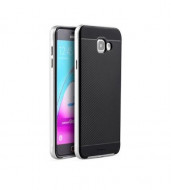 Чехол iPaky TPU+PC для Samsung J510F Galaxy J5 (2016) Черный / Серебряный
