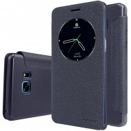 Кожаный чехол (книжка) Nillkin Sparkle Series для Samsung N930F Galaxy Note 7 Duos Черный