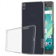 TPU чехол Nillkin Nature Series для Sony Xperia XA Ultra Dual Серый (прозрачный)