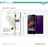 Защитная пленка Nillkin Crystal для Sony Xperia Z (L36i) Анти-отпечатки