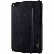 Кожаный чехол (книжка) Nillkin Qin Series для Xiaomi Mi 6 Черный