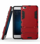 Ударопрочный чехол-подставка Transformer для Xiaomi MI5 / MI5 Pro с мощной защитой корпуса Красный / Dante Red