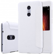 Кожаный чехол (книжка) Nillkin Sparkle Series для Xiaomi Redmi Pro Белый