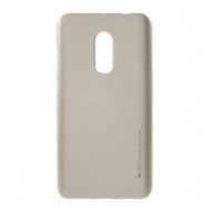 TPU чехол Mercury iJelly Metal series для Xiaomi Redmi Note 4 Золотой