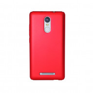 Пластиковая накладка soft-touch с защитой торцов Joyroom для Xiaomi Redmi Note 3/Redmi Note 3 Pro Красный