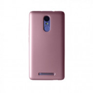 Пластиковая накладка soft-touch с защитой торцов Joyroom для Xiaomi Redmi Note 3/Redmi Note 3 Pro Розовый