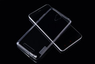 TPU чехол Nillkin Nature Series для Xiaomi Redmi Note 2 / Redmi Note 2 Prime Серый (прозрачный)