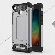 Бронированный противоударный TPU+PC чехол Immortal для Xiaomi Redmi 3 Pro / Redmi 3s Серый / Metal slate