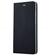 Кожаный чехол-книжка Msvii для Xiaomi Redmi 3 Pro / Redmi 3s с функцией подставки Черный