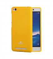 TPU чехол Mercury Jelly Color series для Xiaomi Redmi 3 Желтый