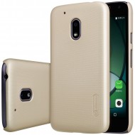 Чехол Nillkin Matte для Motorola Moto G4 Play (+ пленка) Золотой