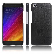 Кожаный чехол-накладка с имитацией кожи крокодила для Xiaomi Mi 5s Черный