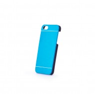 Накладка MOTOMO с алюминиевой вставкой для Apple iPhone 5/5S/SE Голубой
