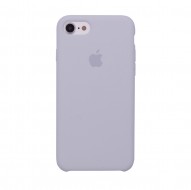 Оригинальный силиконовый чехол для Apple iPhone 7 (4.7") Серый / Light gray