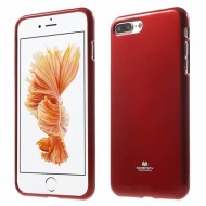 TPU чехол Mercury Jelly Color series для Apple iPhone 7 plus (5.5") Красный