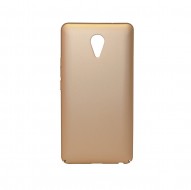Пластиковая накладка soft-touch с защитой торцов Joyroom для Meizu M3 Max Золотой