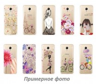 TPU чехол Cute Print для Meizu M5 Бемби
