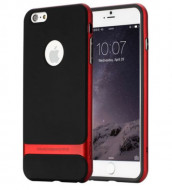 TPU+PC чехол Rock Royce Series для Apple iPhone 7 (4.7") Черный / Красный