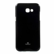 TPU чехол Mercury Jelly Color series для Samsung A520 Galaxy A5 (2017) Черный