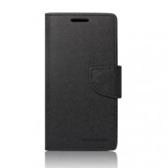 Чехол (книжка) Mercury Fancy Diary series для Samsung G930F Galaxy S7 Черный / Черный