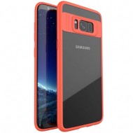 TPU+PC чехол iPaky Luckcool Series для Samsung G955 Galaxy S8 Plus Красный