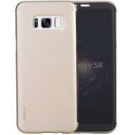 Чехол (книжка) Rock DR.V Series для Samsung G955 Galaxy S8 Plus Золотой / Gold