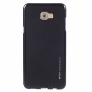 TPU чехол Mercury Jelly Color series для Samsung Galaxy C7 Pro Черный