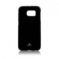 TPU чехол Mercury Jelly Color series для Samsung Galaxy S6 G920F/G920D Duos Черный