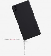 Чехол Nillkin Matte для Sony Xperia Z2 (L50) (+ пленка) Черный