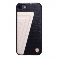Кожаная накладка Nillkin Hybrid Series для Apple iPhone 7 (4.7") Черный / Золотой