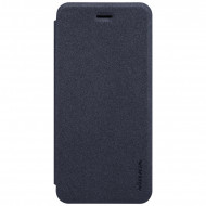 Кожаный чехол (книжка) Nillkin Sparkle Series для Apple iPhone 7 (4.7") Черный