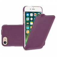 Кожаный чехол (флип) TETDED для Apple iPhone 7 (4.7") Сиреневый / Purple
