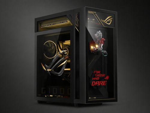 ASUS представила игровой компьютер ROG G1000 Edition 20 с голографическими вентиляторами
