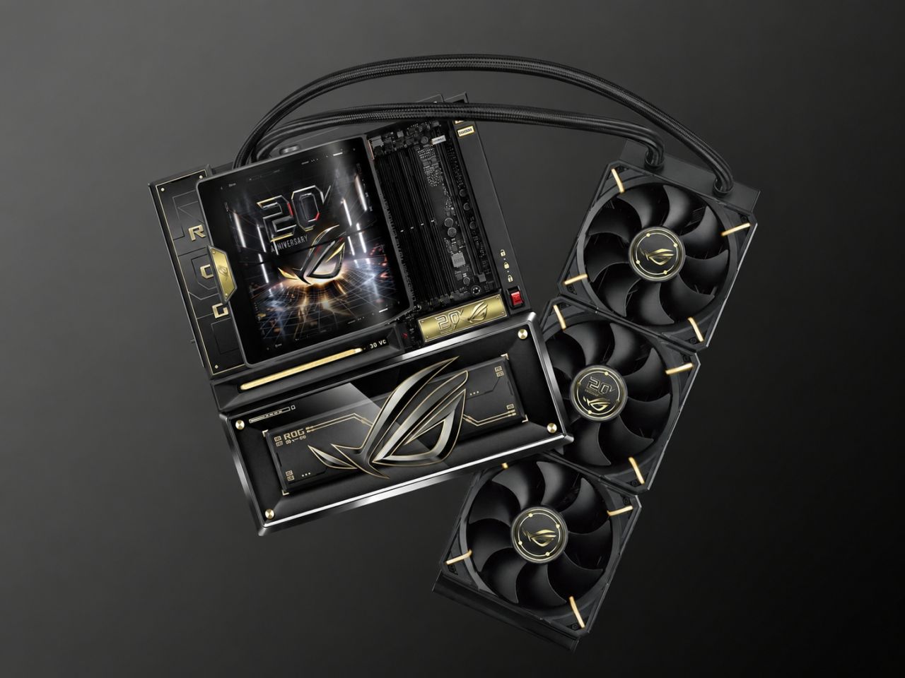 ASUS представила ROG Ryujin 360 Edition 20 с помпой Asetek EMMA Gen10