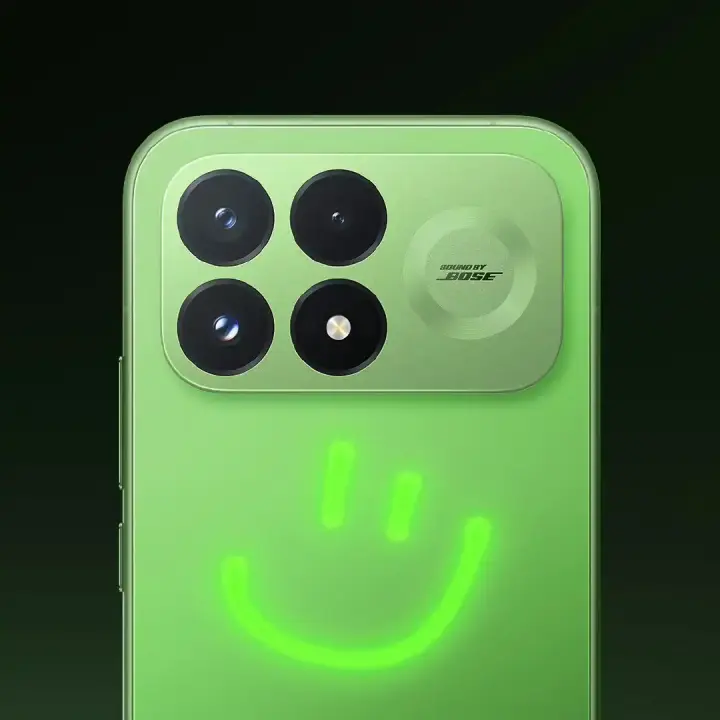 Redmi показала нове забарвлення Glowing Firefly для K100 Pro, що світиться в темряві