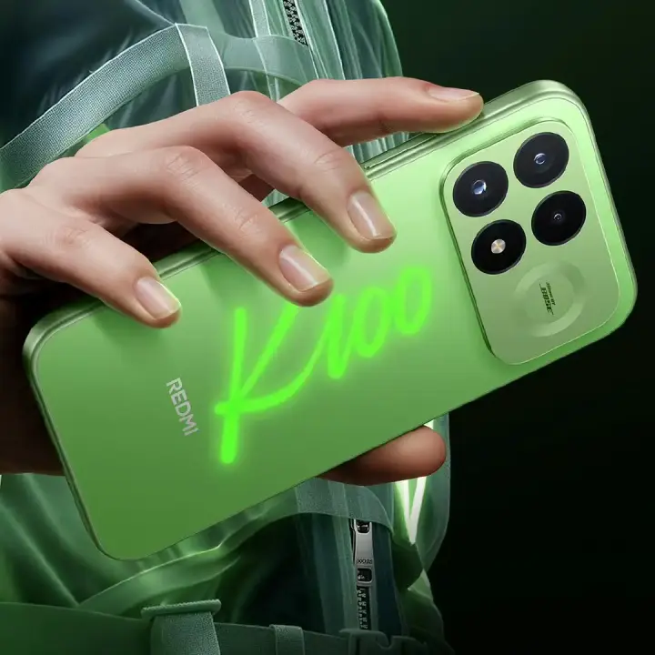 Redmi показала нове забарвлення Glowing Firefly для K100 Pro, що світиться в темряві — photo 1