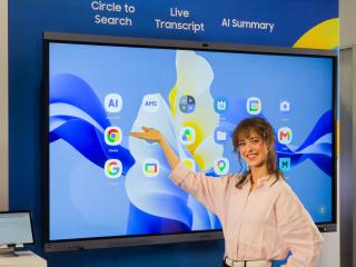 Samsung оснастила інтерактивні дисплеї для шкіл новими ШІ-інструментами