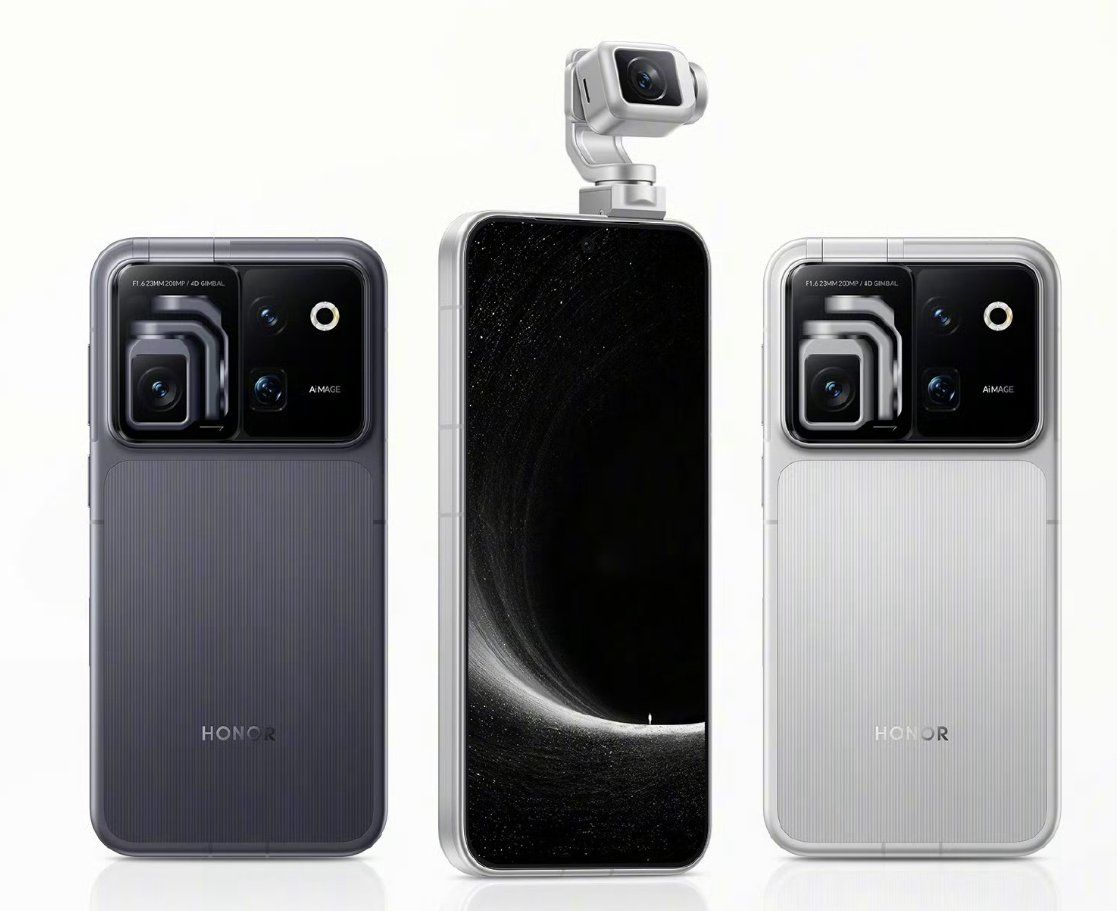 Honor представила Robot Phone: флагман із рухомим гімбалом на 200 Мп