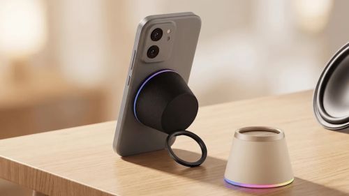 Xiaomi показала Bluetooth-колонку Magnetic Edition, яка кріпиться до смартфона як підставка