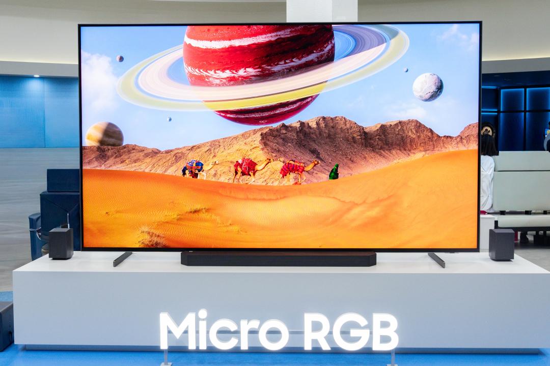 Samsung представила 130-дюймовий Micro RGB TV зі 100% охопленням BT.2020