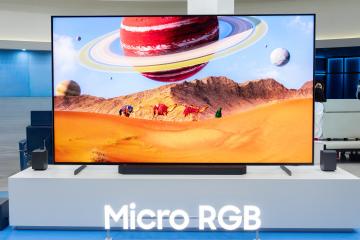 Samsung представила 130-дюймовий Micro RGB TV зі 100% охопленням BT.2020